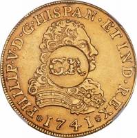 (№1760km11.2) Монета Ямайка 1760 год 5 Pounds (Георг III)